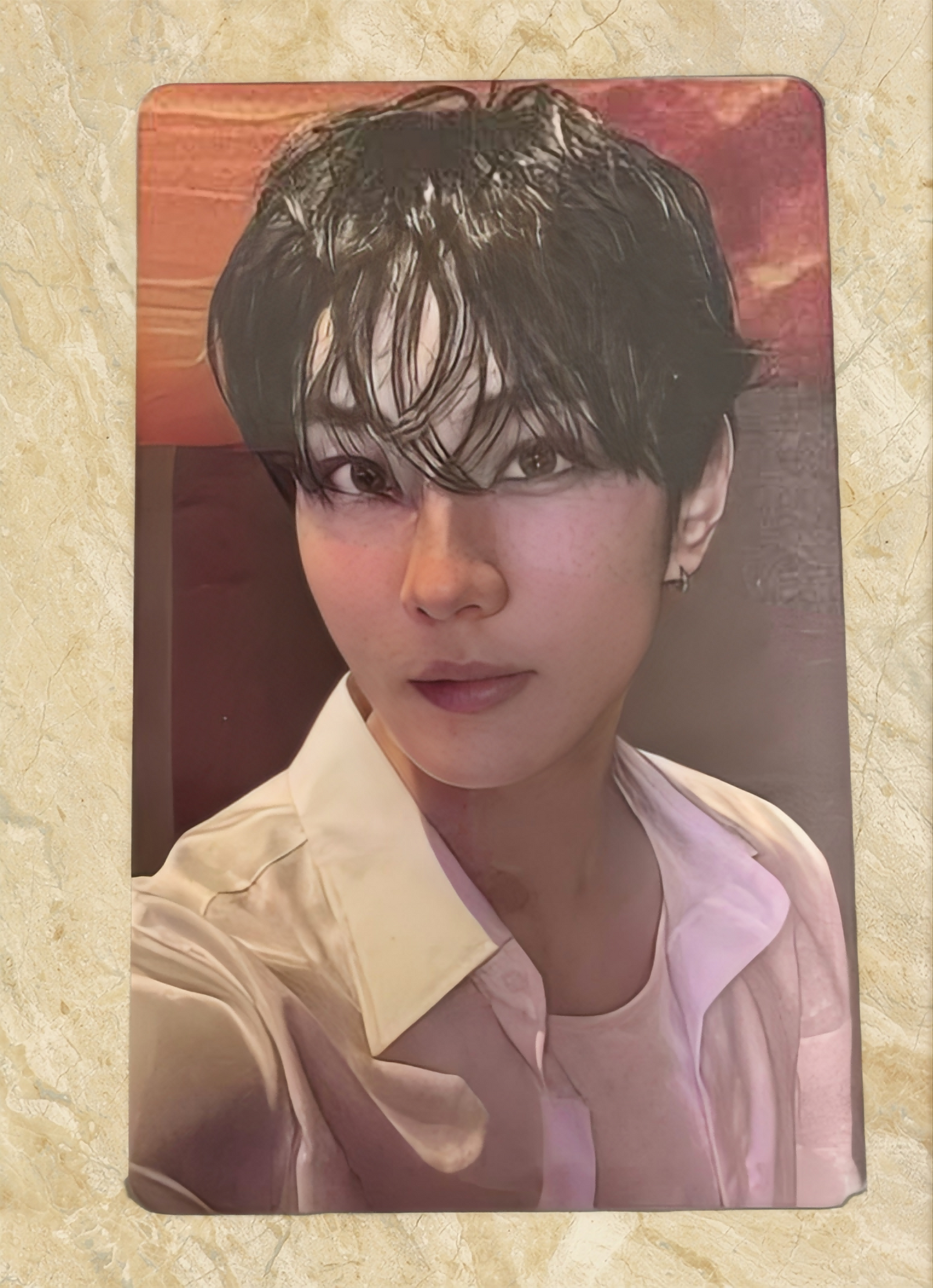 Fansign view of enhypen Jungwon Untold Romance Yzy Yizhiyu Beijing Fansign Pob Photocard photocard