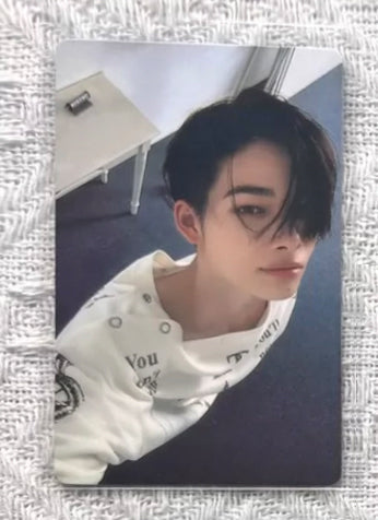 Front view of enhypen Niki Romance Untold Day Dream Kkt Kakaotalk Pob Photocard photocard