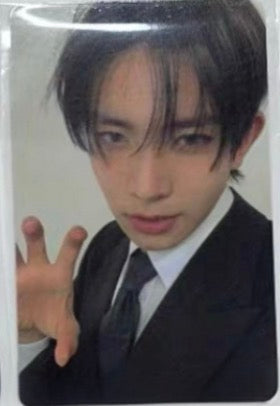 Front view of enhypen Heeseung Desire Unleash Music Plant Pob Photocard photocard
