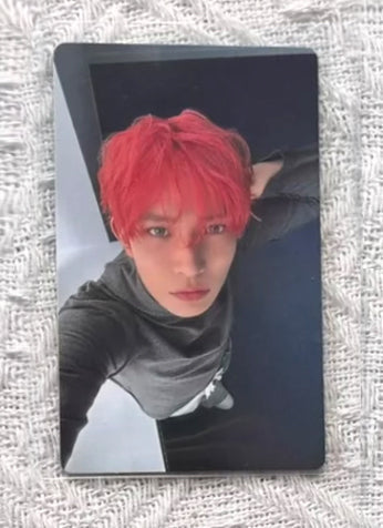 Front view of enhypen Heeseung Romance Untold Day Dream Kkt Kakaotalk Pob Photocard photocard