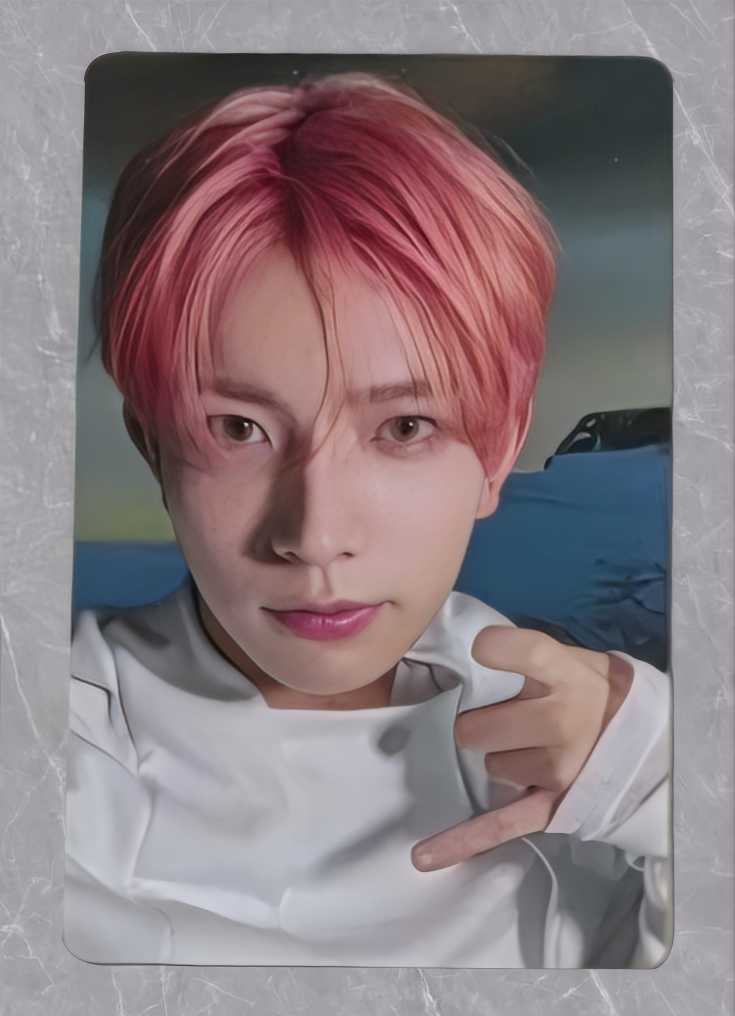 Front view of enhypen Heeseung Untold Romance Day Dream Lucky Draw 3.0 Pob Photocard photocard