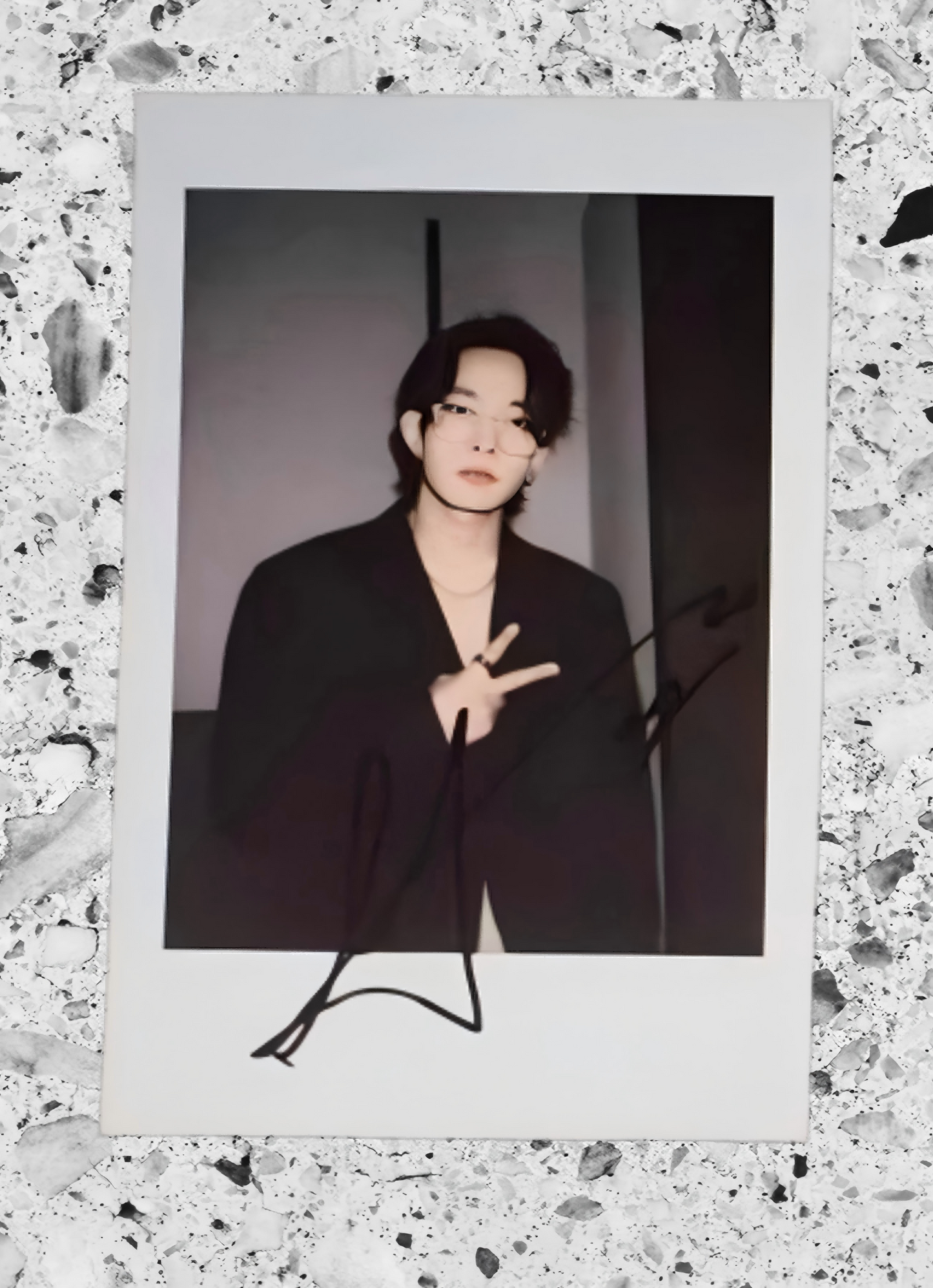 Fansign view of enhypen Heeseung Untold Romance Shanghai Fansign Pob Photocard photocard