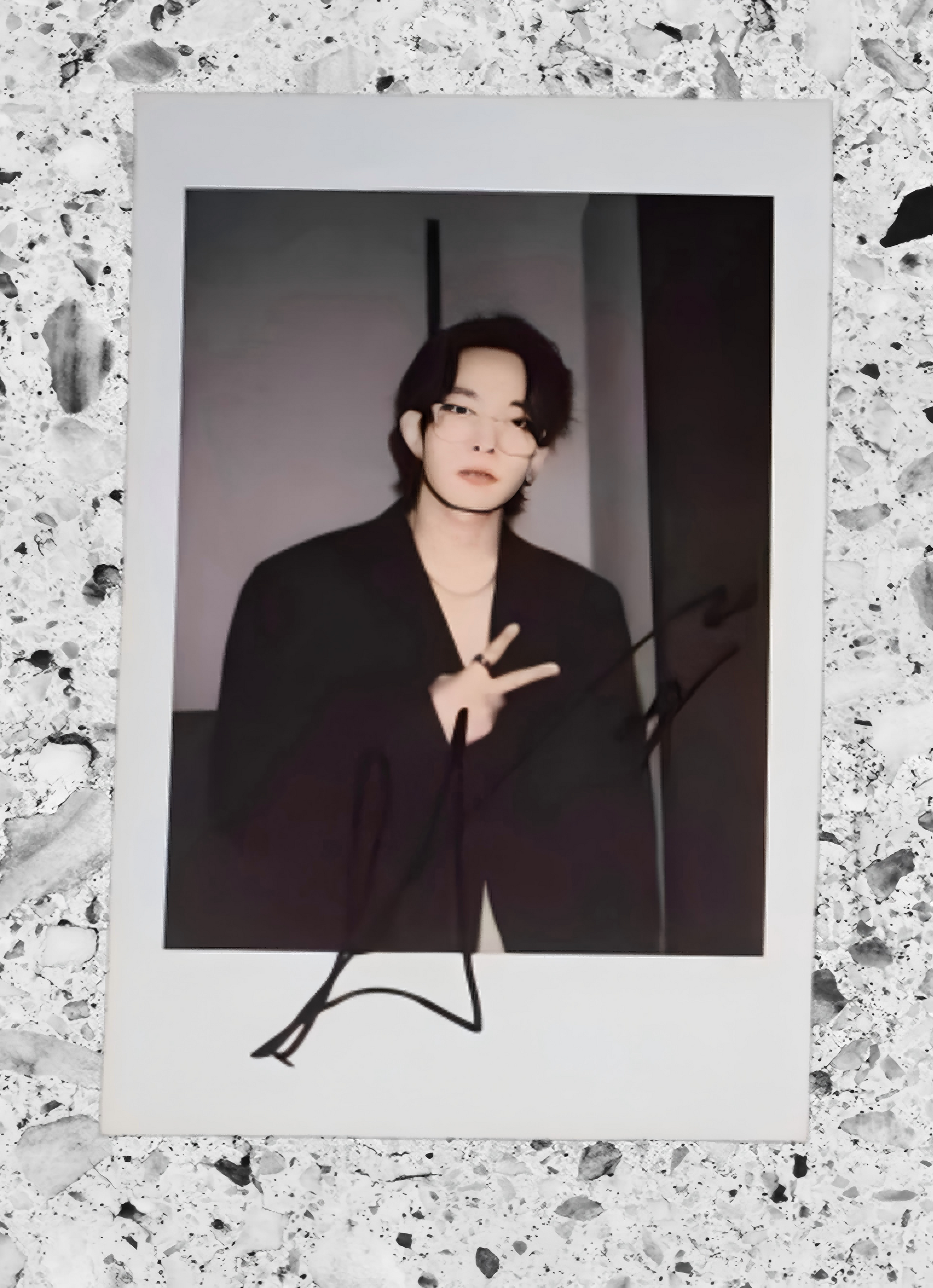 Fansign view of enhypen Heeseung Untold Romance Shanghai Fansign Pob Photocard photocard