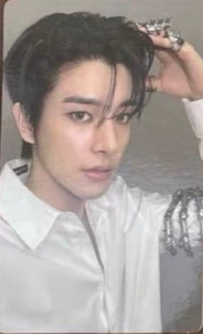 Front view of enhypen Jake Desire Unleash Bath Bomb Pob Photocard photocard