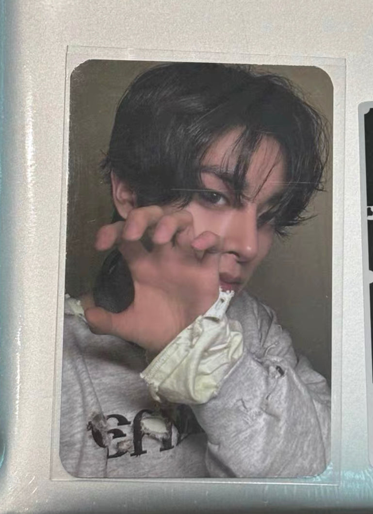 Front view of enhypen Jake Dark Blood Powerstation 2.0 Pob Photocard photocard