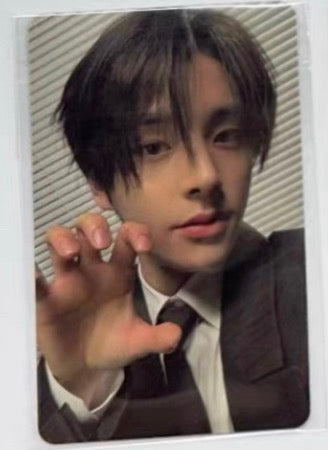 Front view of enhypen Jake Desire Unleash Music Plant Pob Photocard photocard