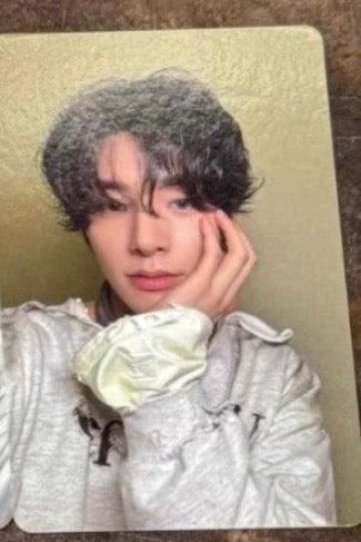 Front view of enhypen Jake Dimension Dilemma Powerstation Pob Photocard photocard