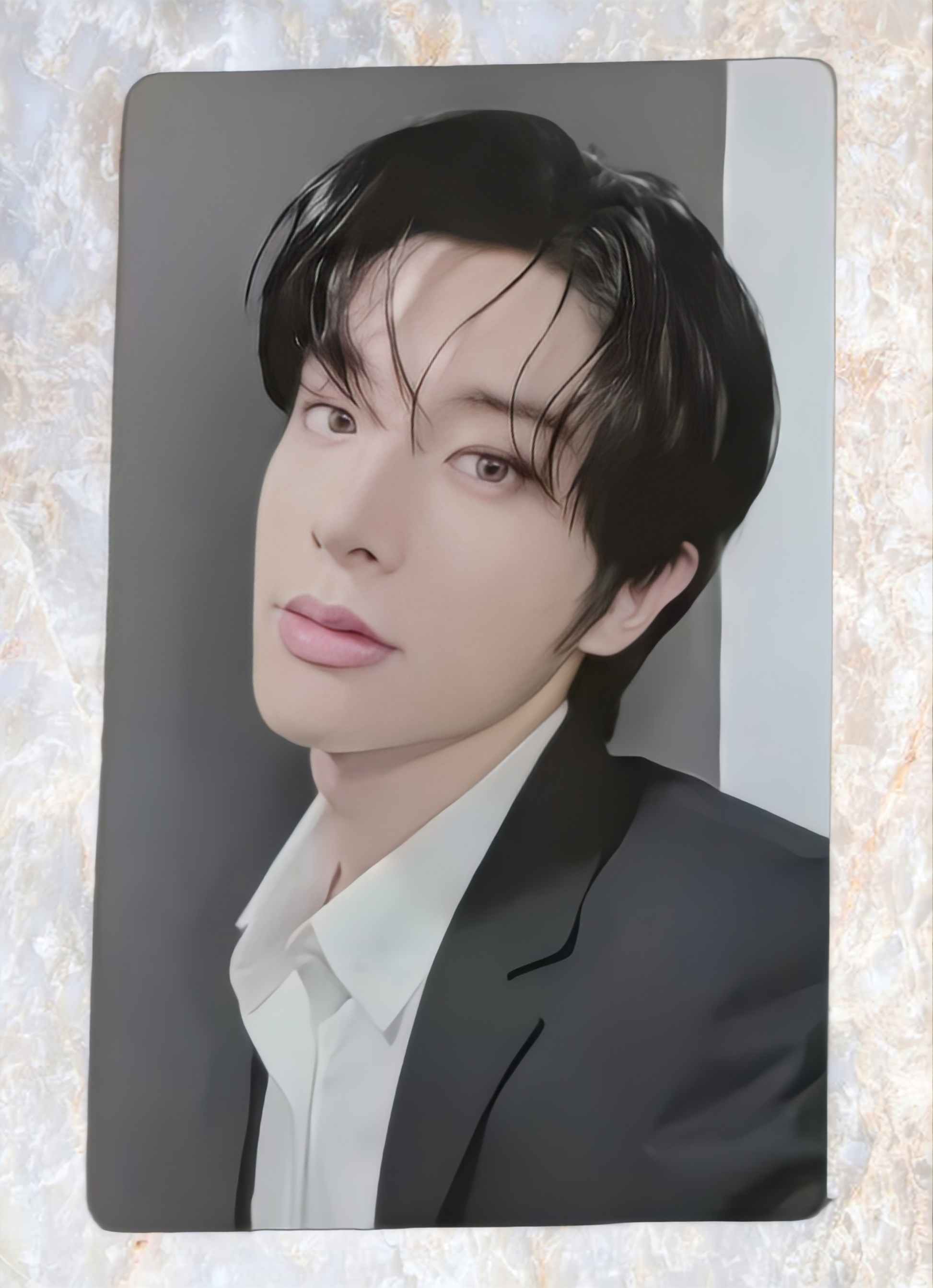 Fansign view of enhypen Jake Orange Blood Yzy Yizhiyu 6.0 Fansign Pob Photocard photocard