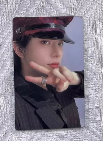 Front view of enhypen Jake Romance Untold Day Dream Showcase Pob Photocard photocard