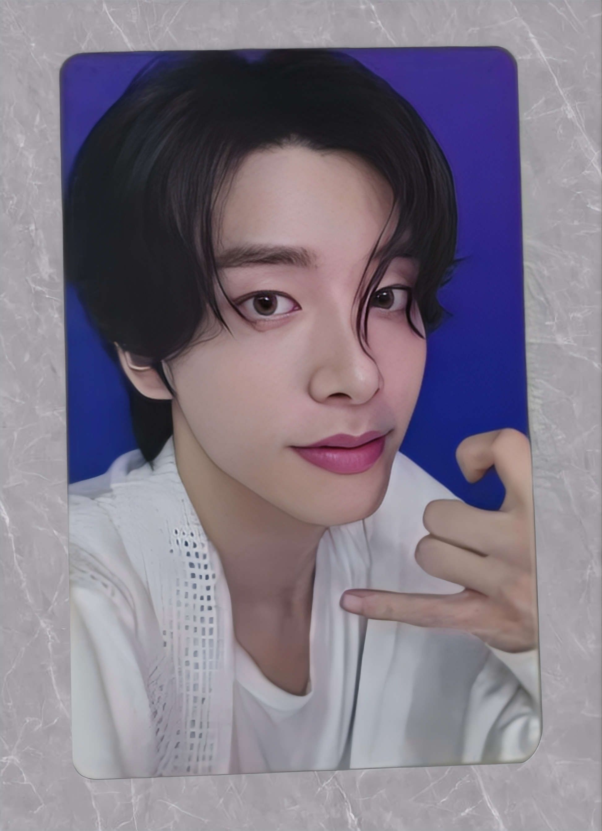 Front view of enhypen Jake Untold Romance Day Dream Lucky Draw 3.0 Pob Photocard photocard