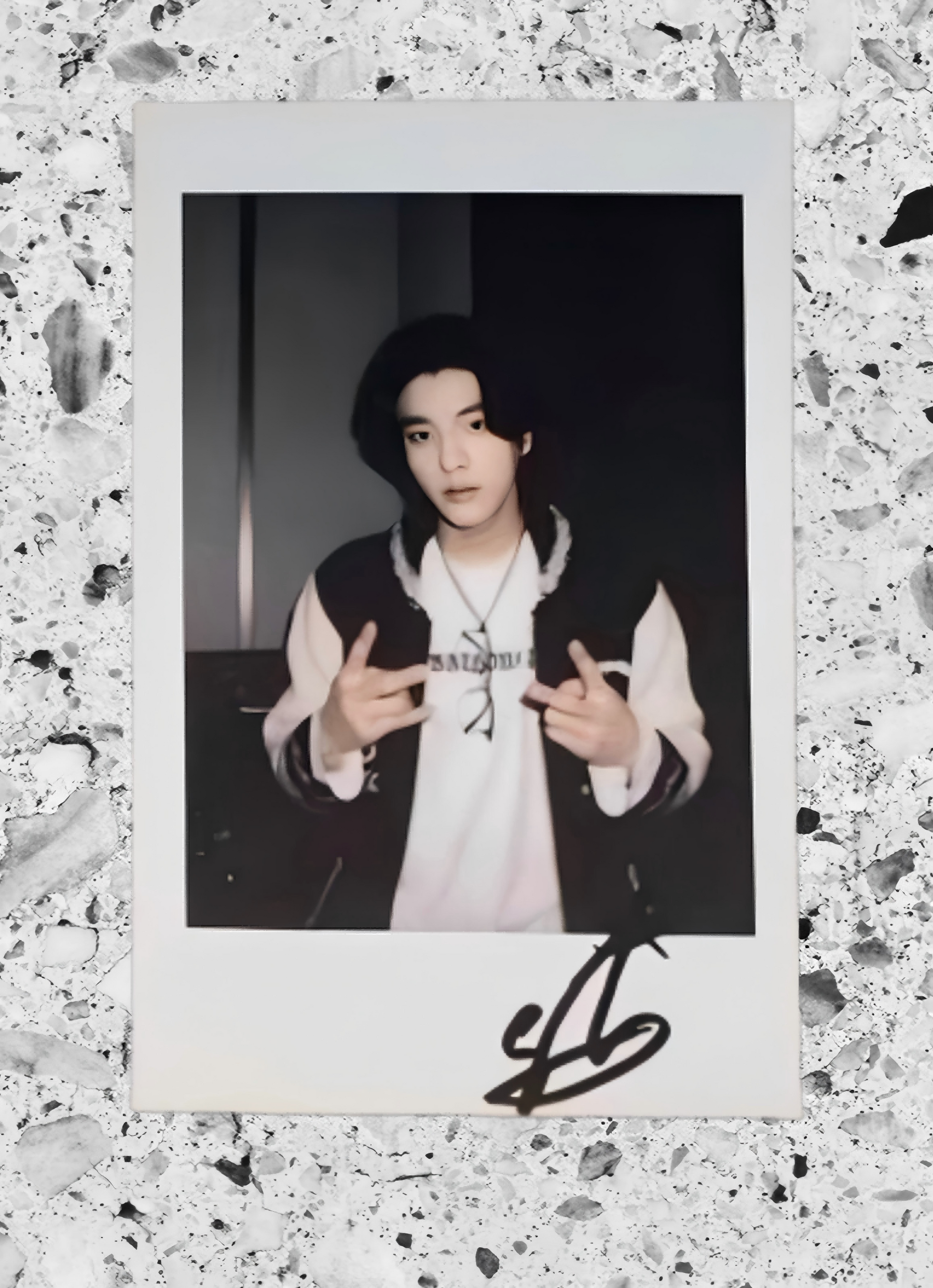 Fansign view of enhypen Jake Untold Romance Shanghai Fansign Pob Photocard photocard