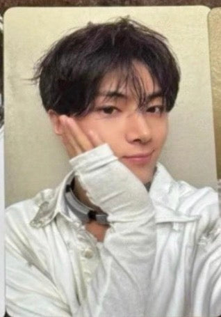 Front view of enhypen Jay Dimension Dilemma Powerstation Pob Photocard photocard