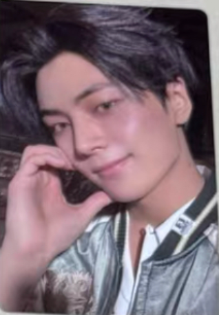 Front view of enhypen Jay Desire Unleash Yongsan Pop-Up Pob Photocard photocard