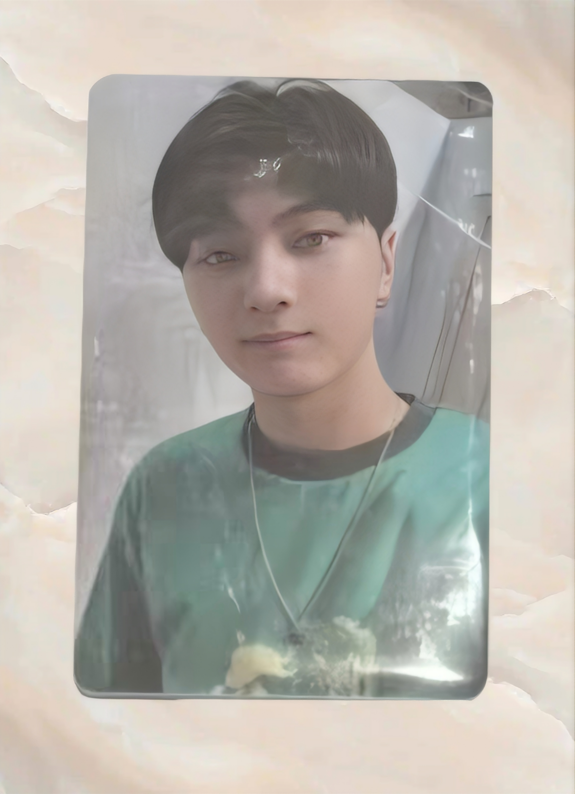 Front view of enhypen Jay Dimension Dilemma Powerstation Pob Photocard photocard