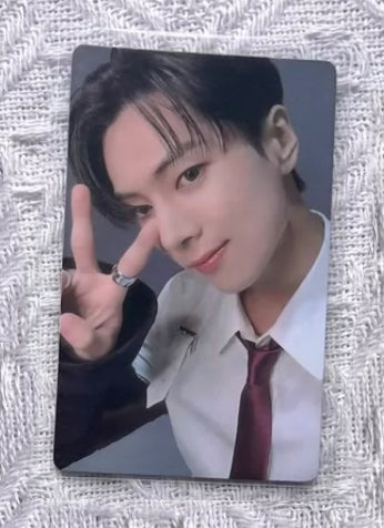 Front view of enhypen Jay Romance Untold Day Dream Showcase Pob Photocard photocard