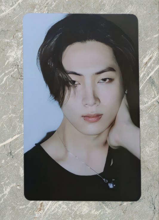 Front view of Enhypen Jay Unseen Pob Photocard photocard