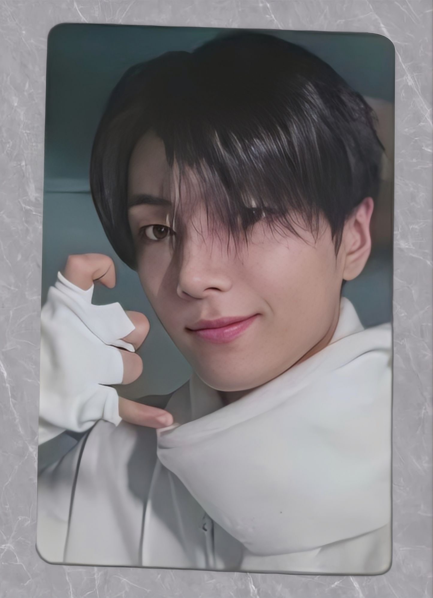 Front view of enhypen Jay Untold Romance Day Dream Lucky Draw 3.0 Pob Photocard photocard