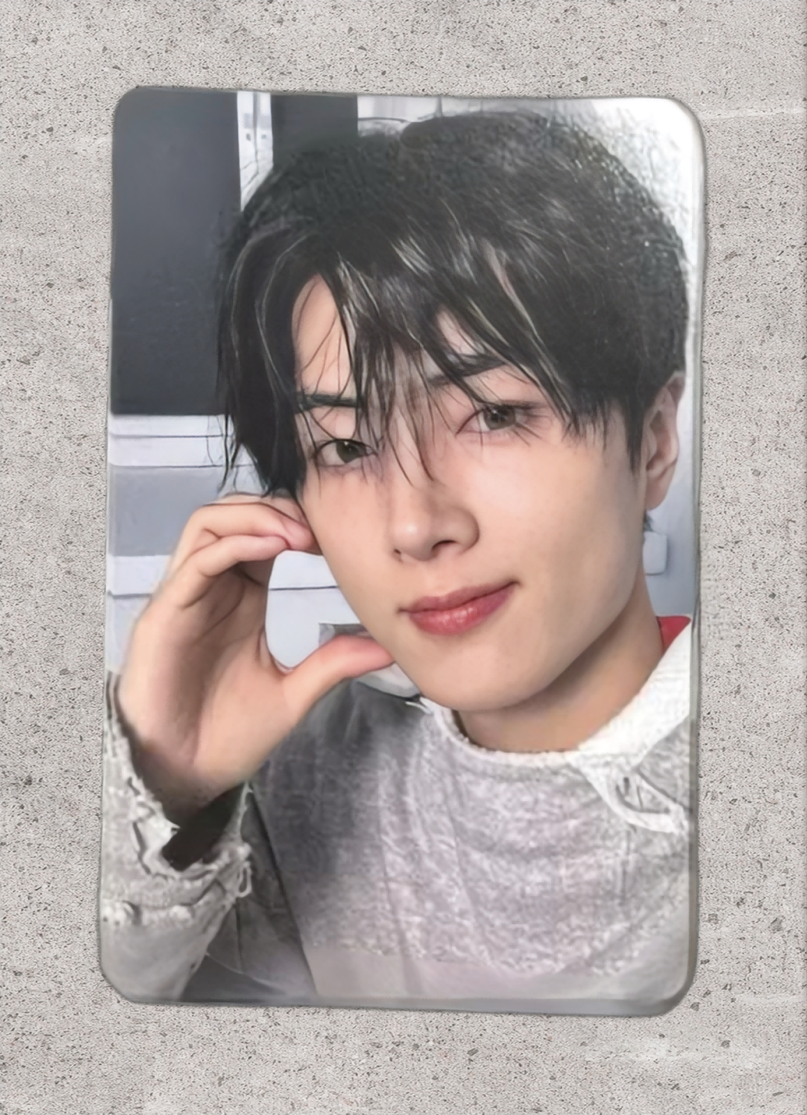 Front view of enhypen Jay Untold Romance Day Dream Yzy Yizhiyu 4.0 Video Call Pob Photocard photocard