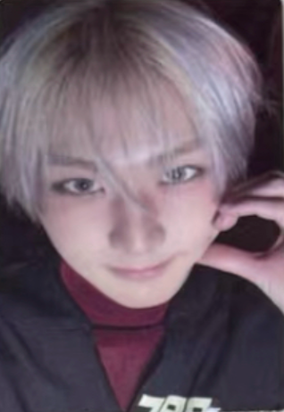 Front view of enhypen Jungwon Desire Unleash Yongsan Pop-Up Pob Photocard photocard