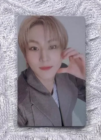 Front view of enhypen Jungwon Romance Untold Day Dream Showcase Pob Photocard photocard