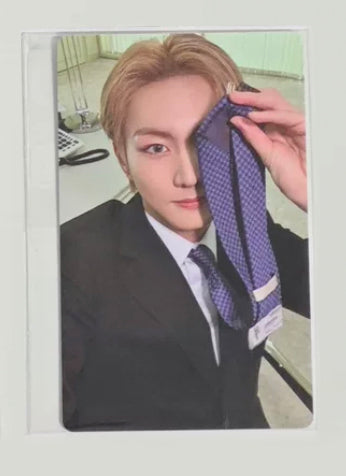 Front view of enhypen Niki Romance Untold Day Dream Weverse Shop Pob Photocard photocard