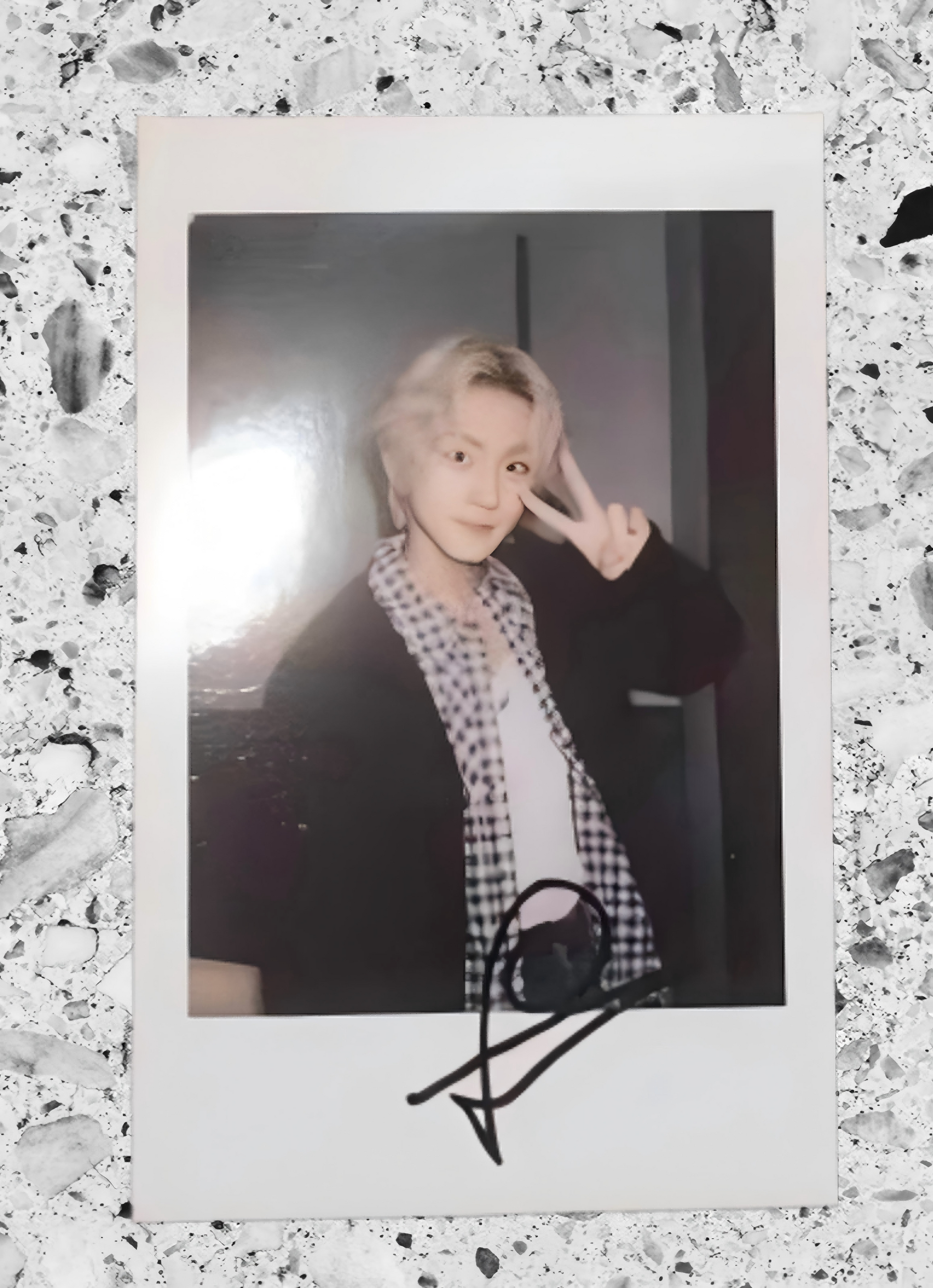 Fansign view of enhypen Jungwon Untold Romance Shanghai Fansign Pob Photocard photocard