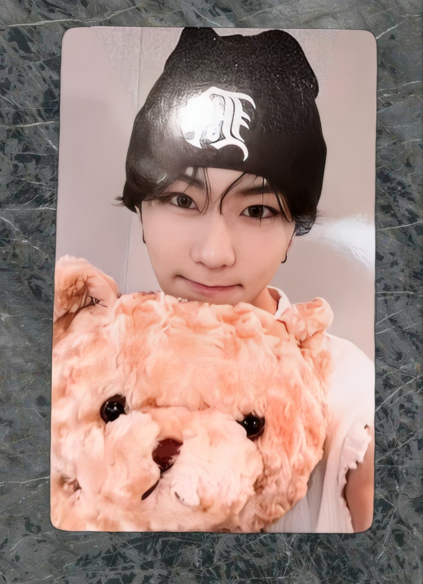 Bear view of enhypen Jungwon Untold Romance Yzy Yizhiyu 4.0 Lucky Draw Bear Ver.Pob Photocard photocard