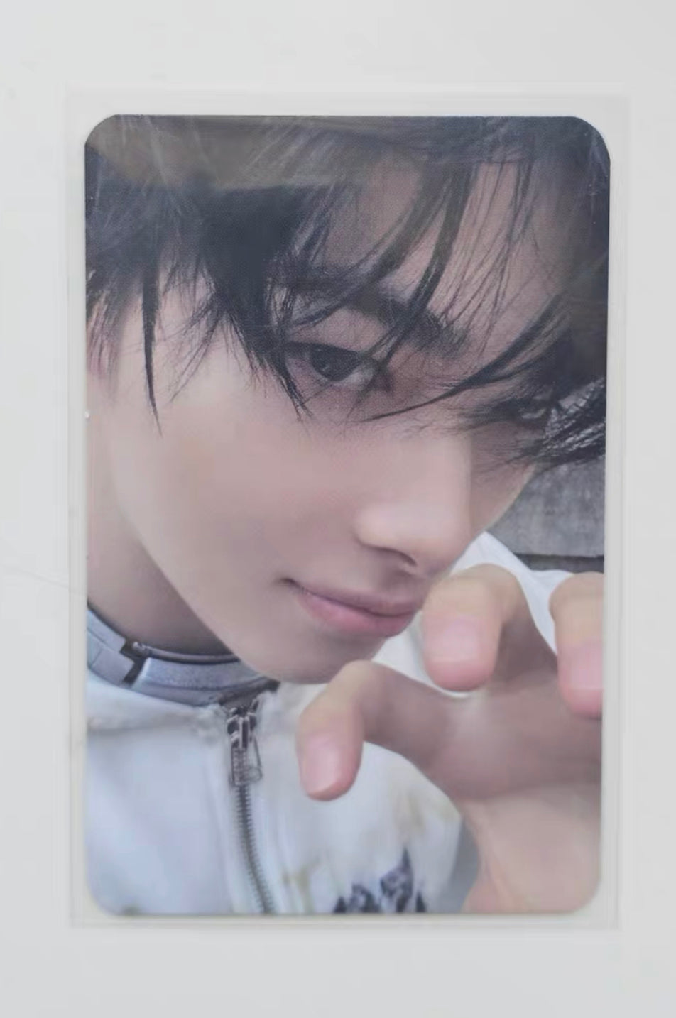 Front view of enhypen Niki Dark Blood Powerstation 2.0 Pob Photocard photocard