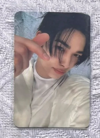 Front view of enhypen Niki Romance Untold Day Dream Gs25 Pob Photocard photocard