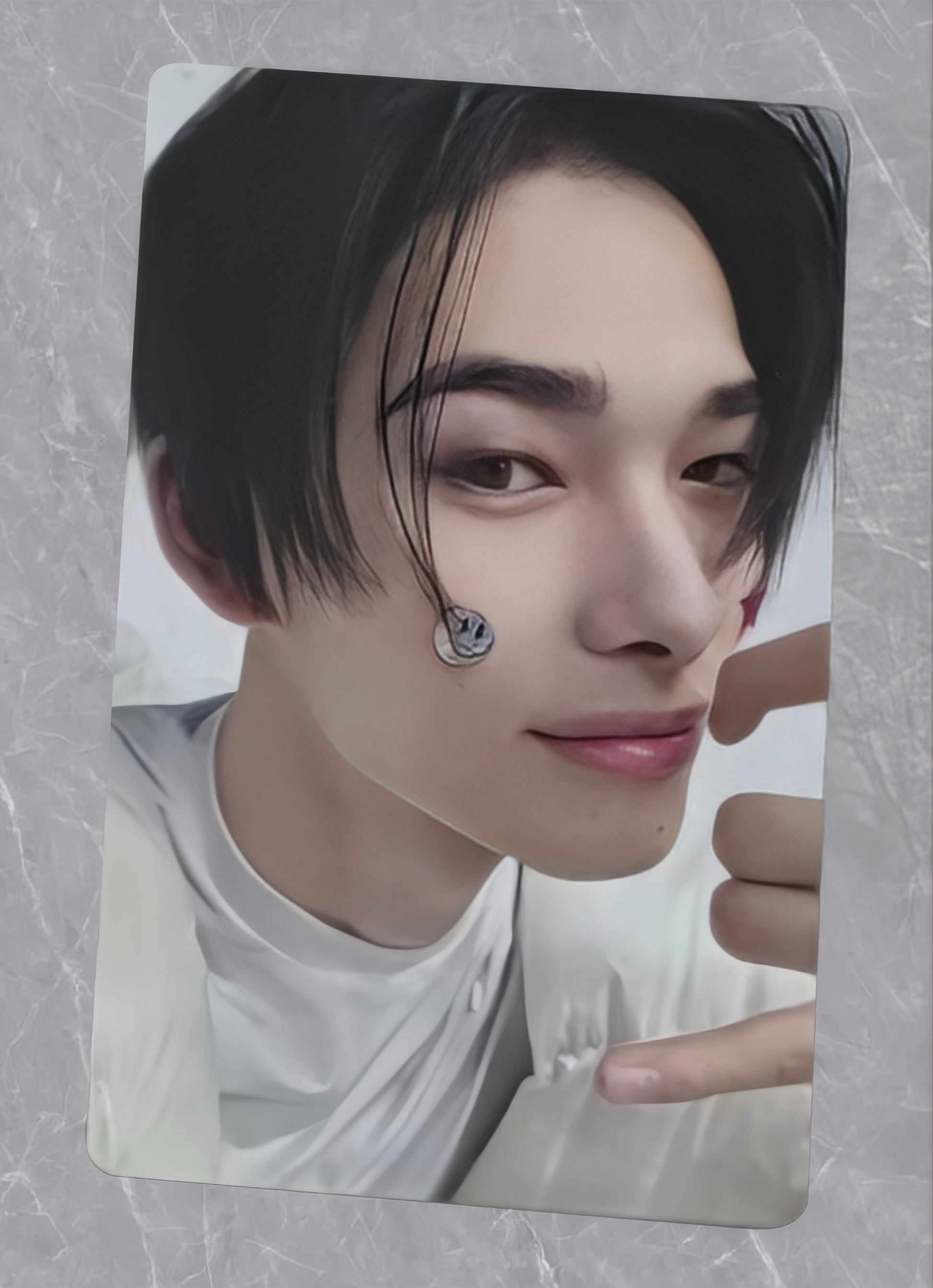 Front view of enhypen Niki Untold Romance Day Dream Lucky Draw 3.0 Pob Photocard photocard