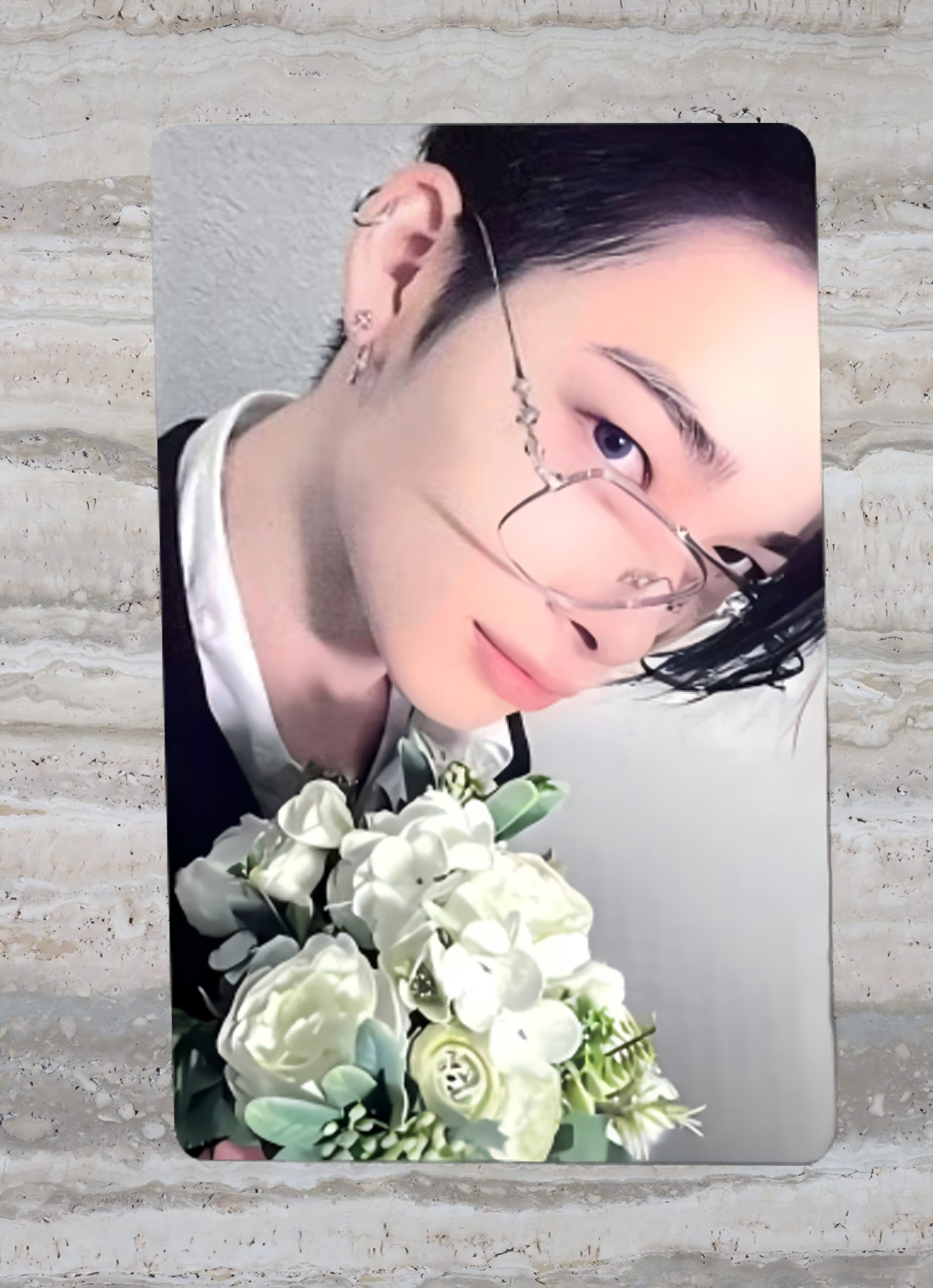 Flower view of enhypen Niki Untold Romance Yzy Yizhiyu Flower Ver. Pob Photocard photocard