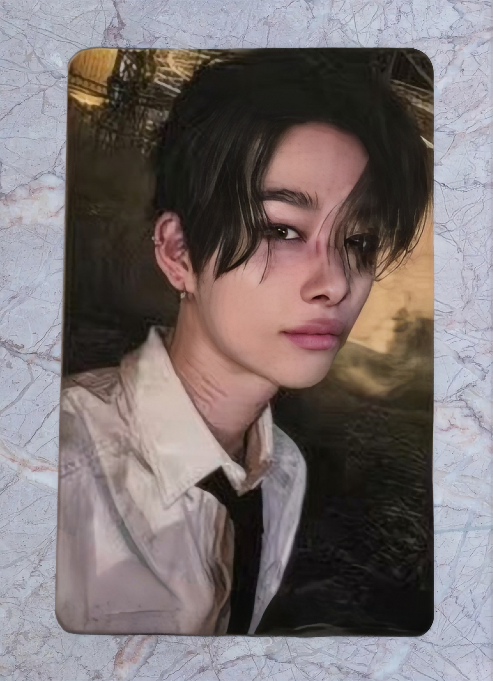 Fansign view of enhypen Niki Untold Romance Yzy Yizhiyu Qingdao Fansign Pob Photocard photocard