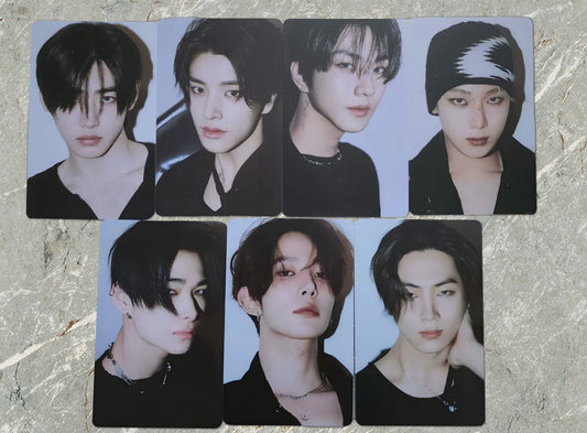 Front view of Enhypen Ot7 Unseen Pob Photocard photocard