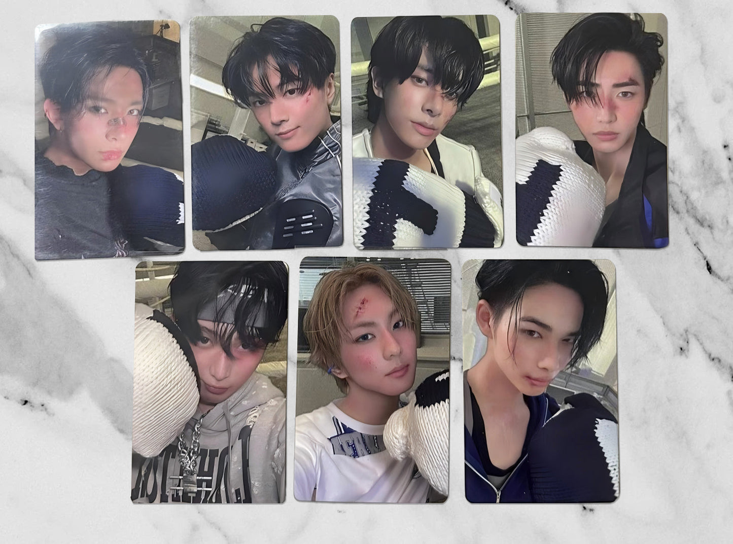 Boxing view of enhypen Ot7 Untold Romance Day Dream Yzy Yizhiyu 2.0 Lucky Draw Boxing Ver.Pob Photocard photocard