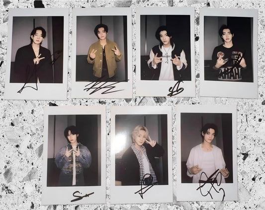Fansign view of enhypen Ot7 Untold Romance Shanghai Fansign Pob Photocard photocard