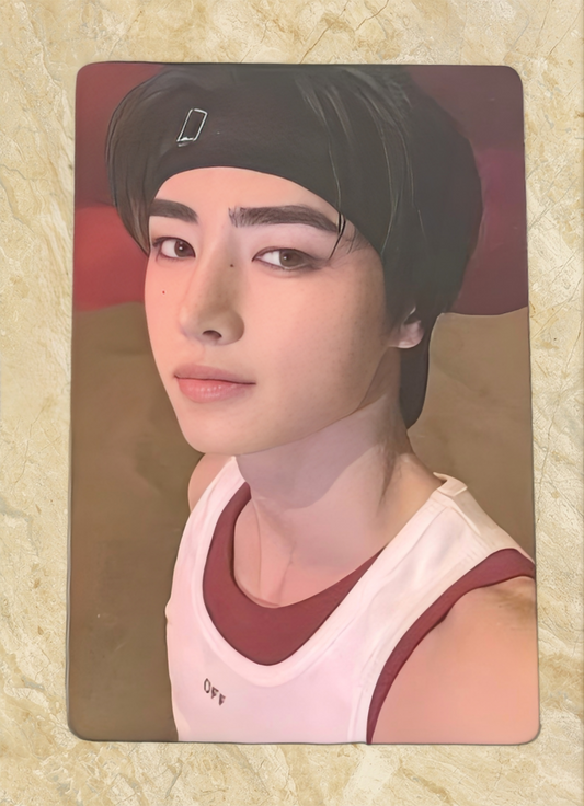 Fansign view of enhypen Sunghoon Untold Romance Yzy Yizhiyu Beijing Fansign Pob Photocard photocard