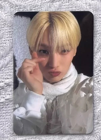 Front view of enhypen Sunoo Romance Untold Day Dream Gs25 Pob Photocard photocard