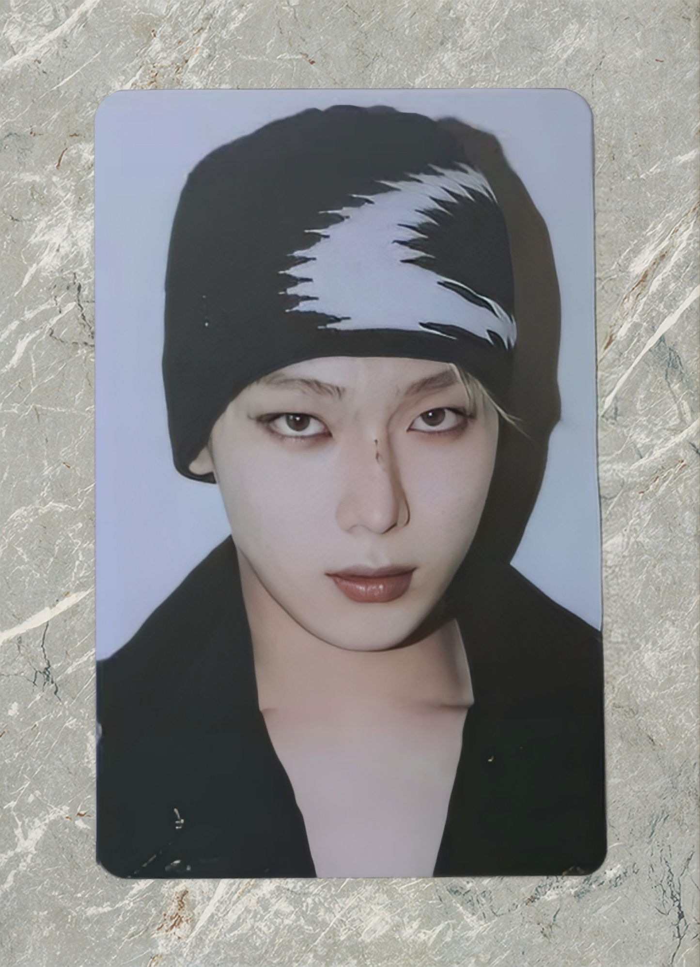 Front view of Enhypen Sunoo Unseen Pob Photocard photocard