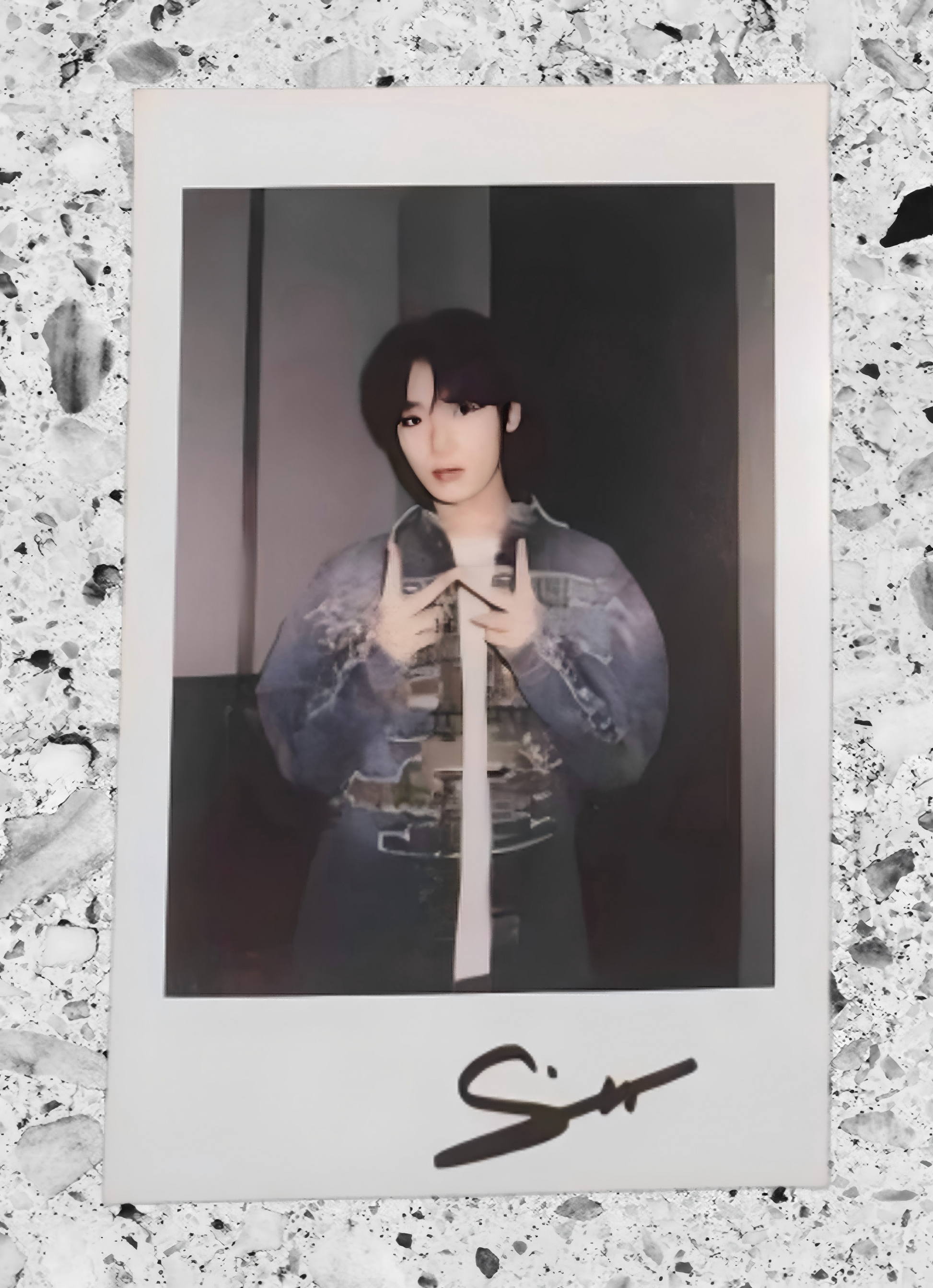 Fansign view of enhypen Sunoo  Untold Romance Shanghai Fansign Pob Photocard photocard