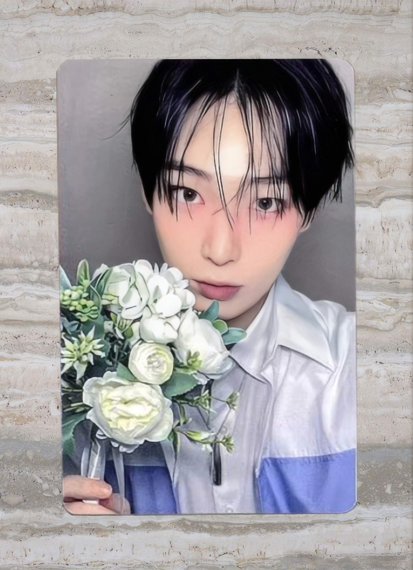 Flower view of enhypen Sunoo Untold Romance Yzy Yizhiyu Flower Ver. Pob Photocard photocard